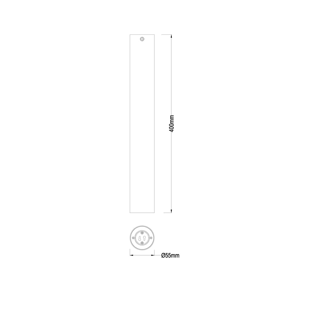 Plafoniera a sospensione FLUKE con struttura tubolare - FT-FeelThe