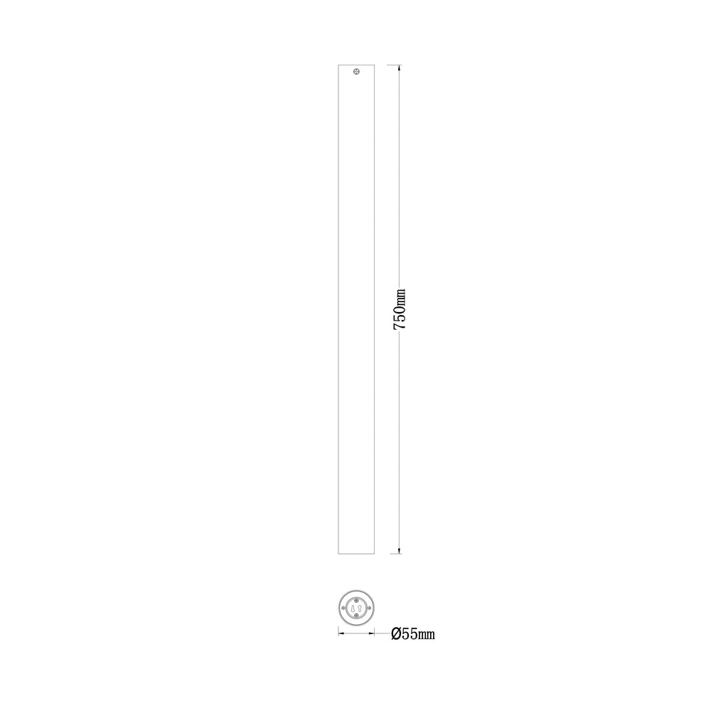 Plafoniera a sospensione FLUKE con struttura tubolare - FT-FeelThe