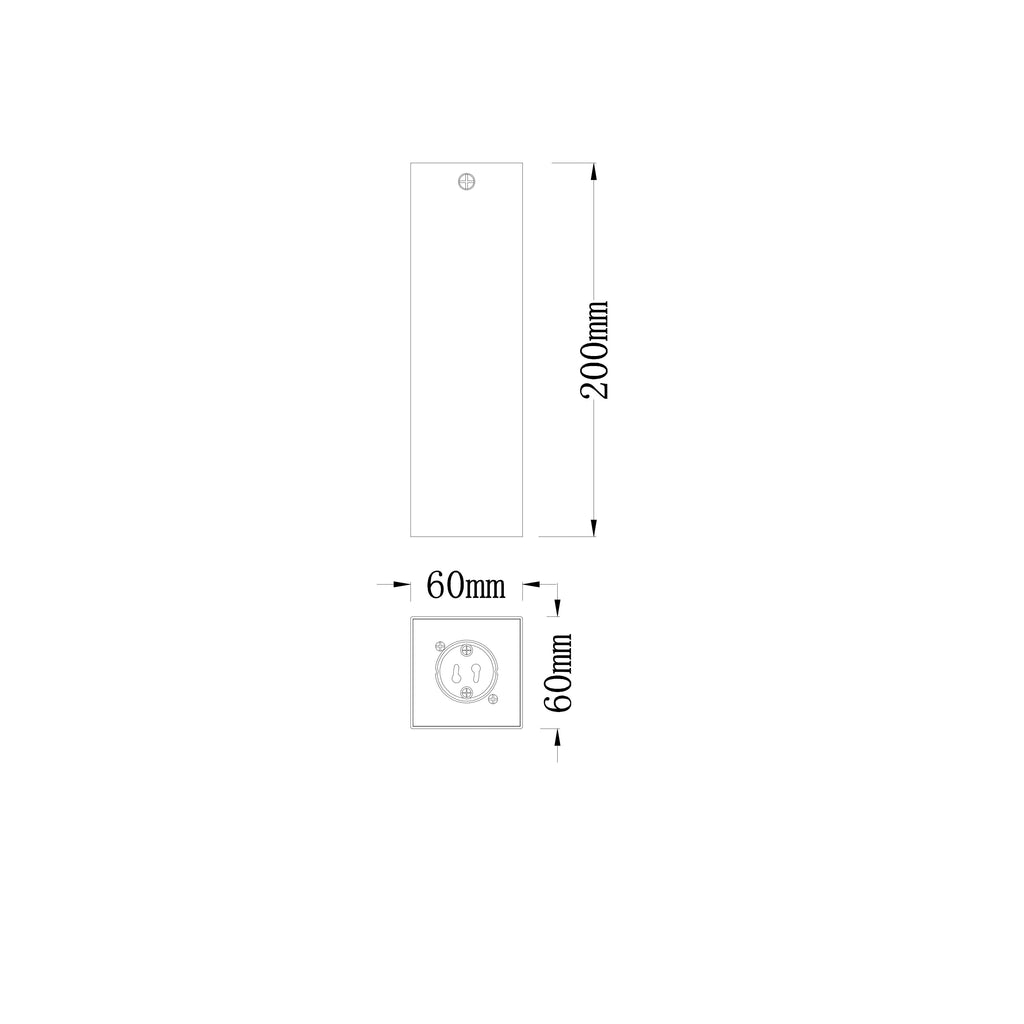 Plafoniera a sospensione FLUKE con struttura quadrata - FT-FeelThe