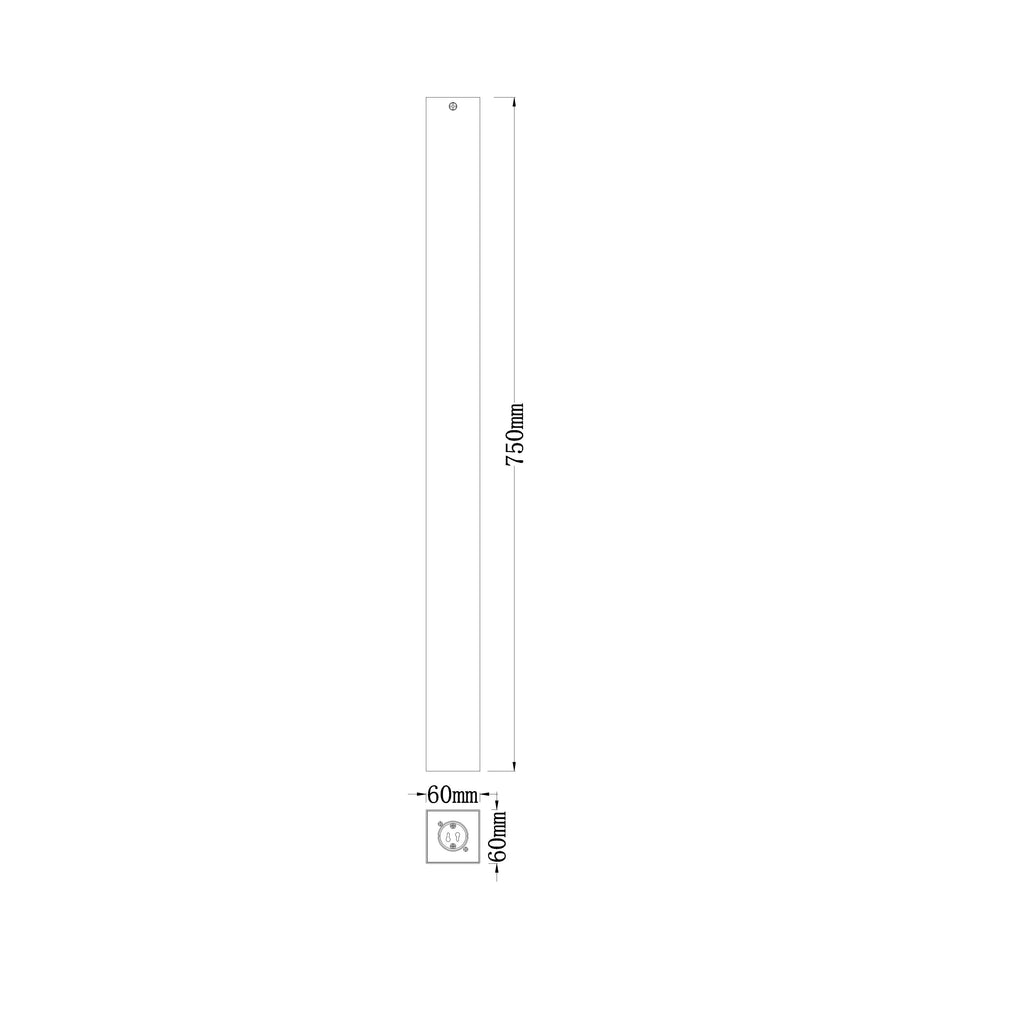 Plafoniera a sospensione FLUKE con struttura quadrata - FT-FeelThe