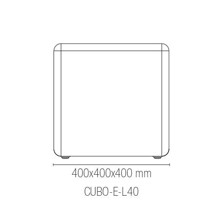 Lampada per esterni GECO disponibile dalla forma a sfera o cubo - FT-FeelThe