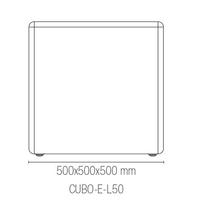 Lampada per esterni GECO disponibile dalla forma a sfera o cubo - FT-FeelThe