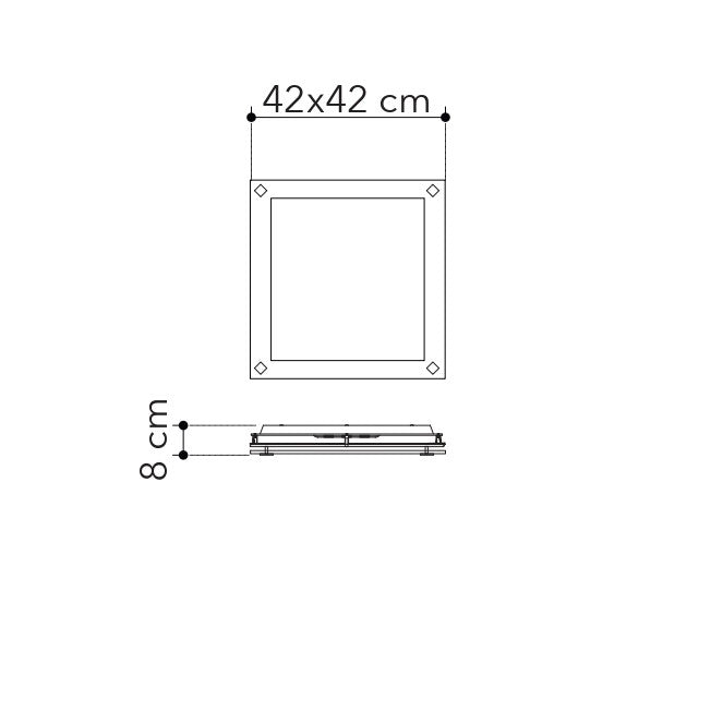 Plafoniera LED JOYCE - FT-FeelThe