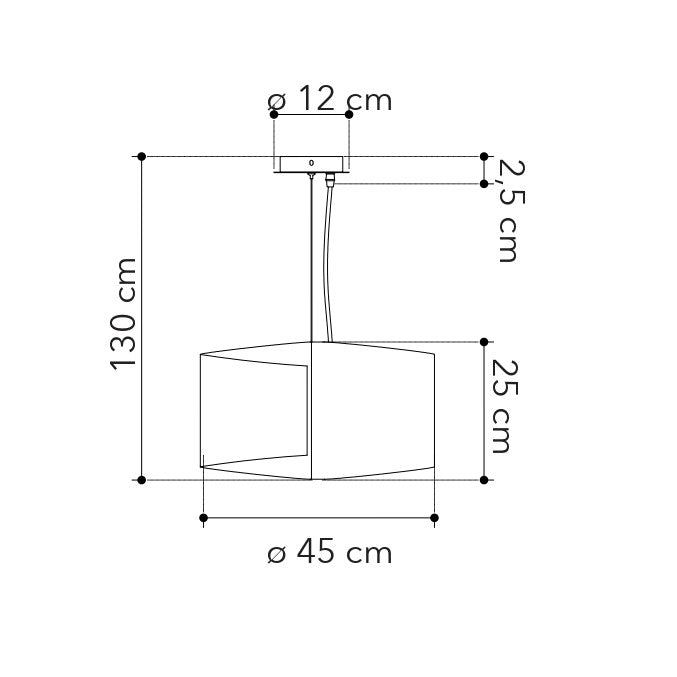 Lampadario a sospensione JOYCE in vetro decorato - FT-FeelThe