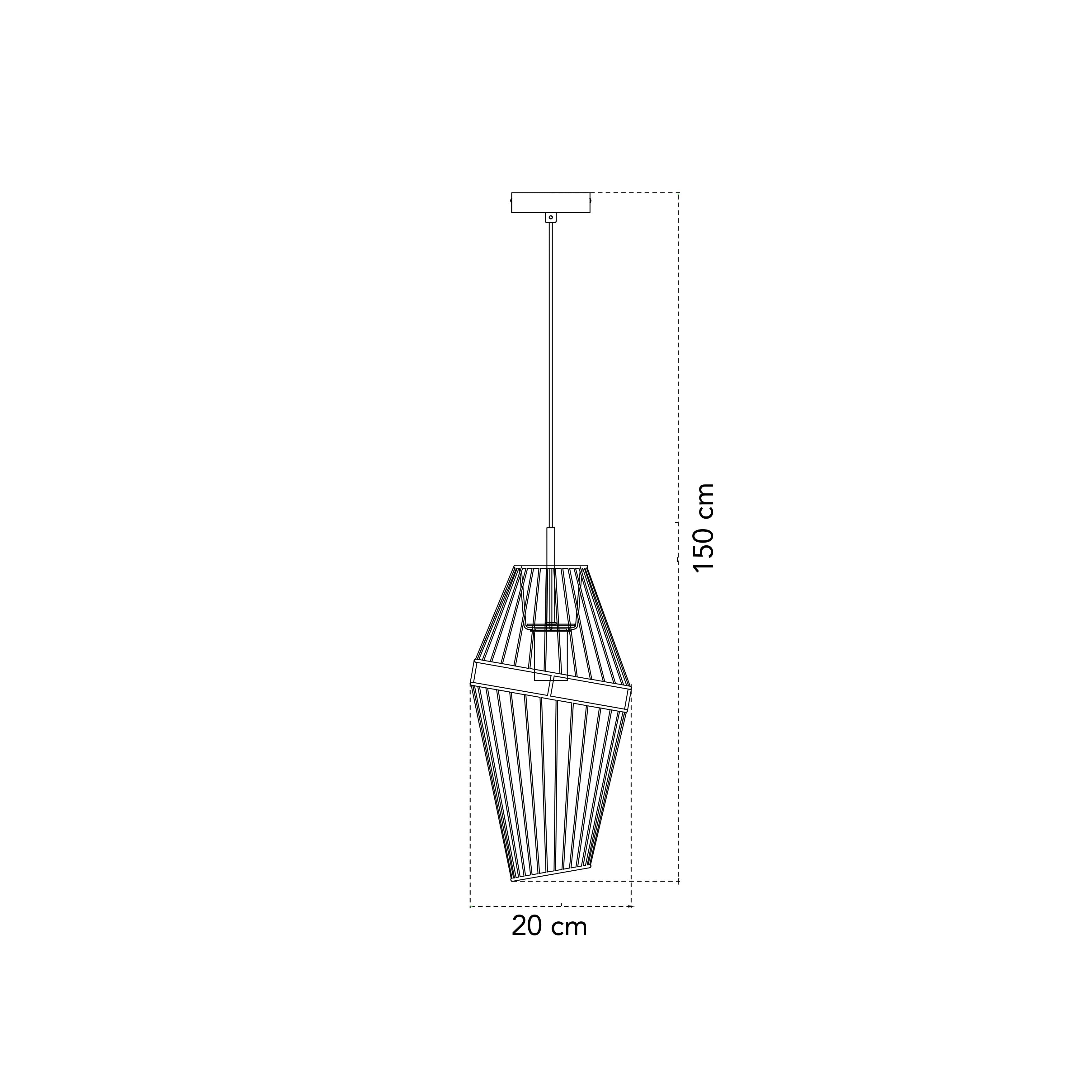 Lampadario a sospensione KIKO in metallo nero e oro - FT-FeelThe