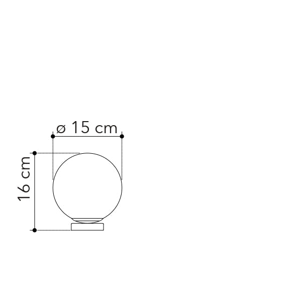 Lumetto a sfera CITY - FT-FeelThe