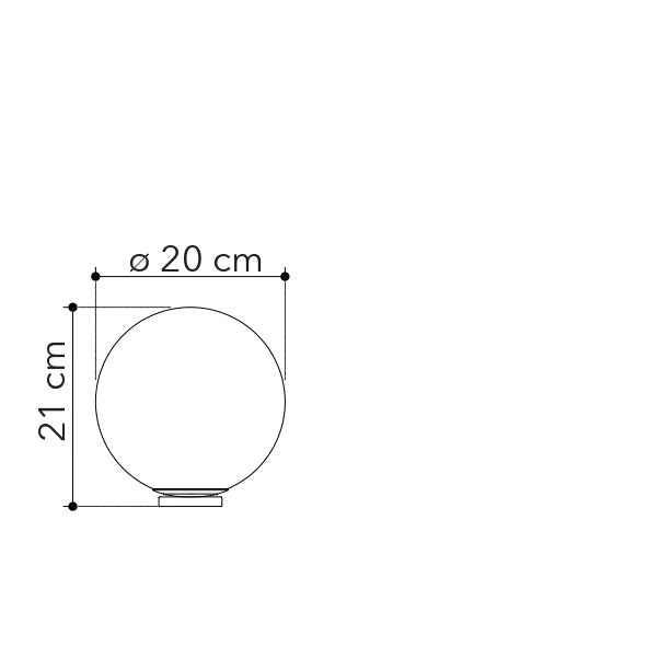 Lumetto a sfera CITY - FT-FeelThe
