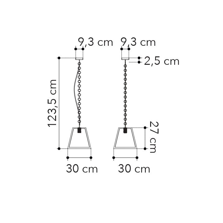 Lampadario a sospensione LEXINGTON - FT-FeelThe
