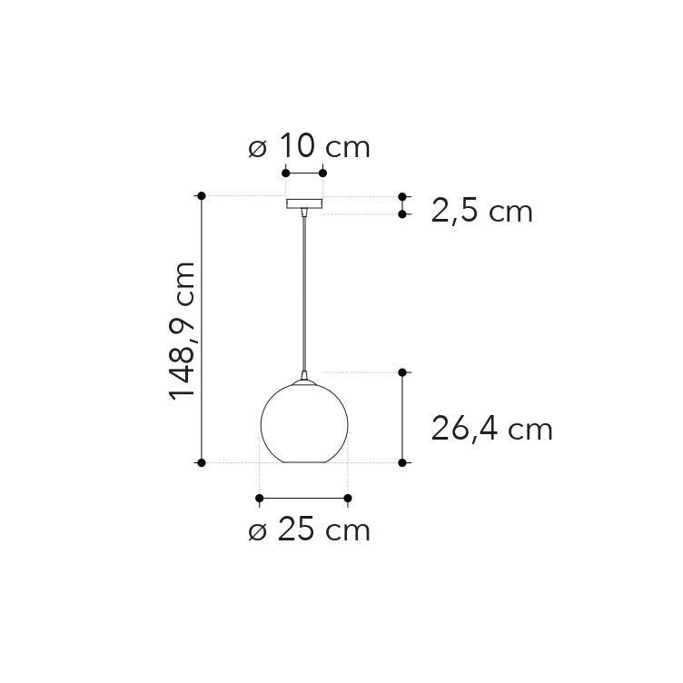 Lampadario a sospensione MARTE - FT-FeelThe