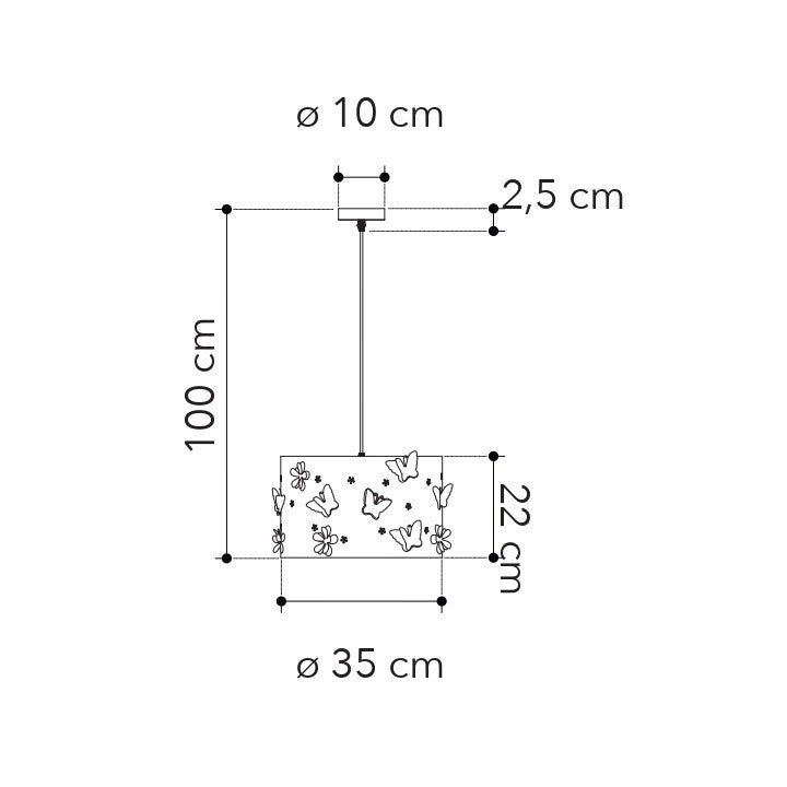Lampadario a sospensione MAYA - FT-FeelThe