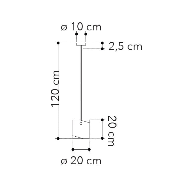 Lampadario a sospensione PARIS - FT-FeelThe