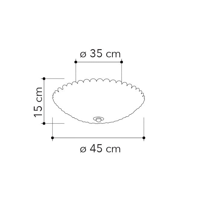 Plafoniera PLANET (6XG9) - FT-FeelThe