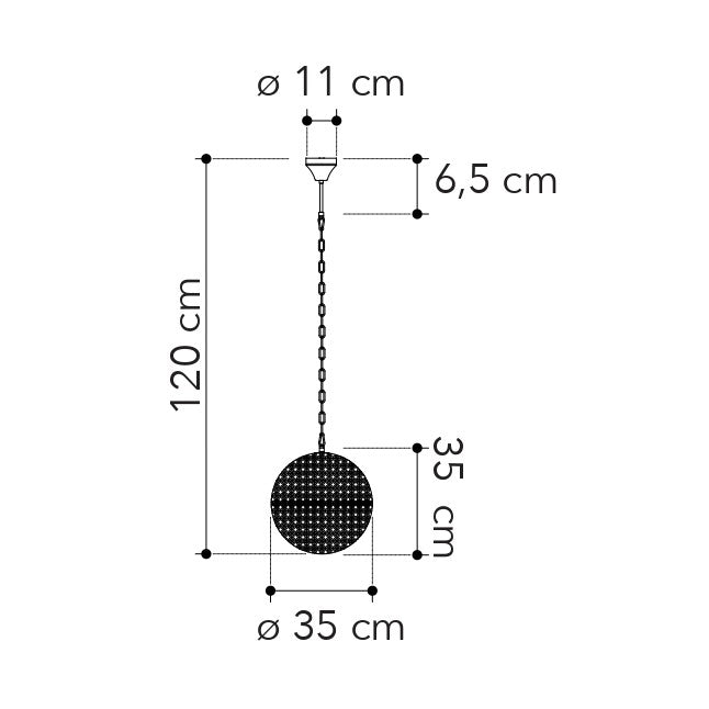 Lampadario a sospensione PLANET (5XG9) - FT-FeelThe