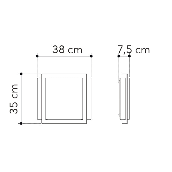 Plafoniera RIGHE - FT-FeelThe