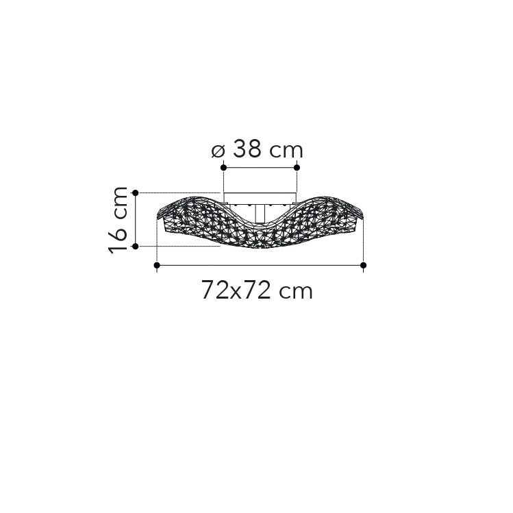 Plafoniera RUMBA - FT-FeelThe