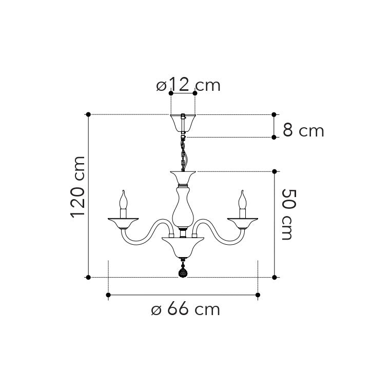 Lampadario a sospensione SOFFIO, disponibile in due dimensioni. - FT-FeelThe