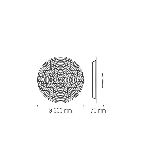 Plafoniera LED STREAM - FT-FeelThe