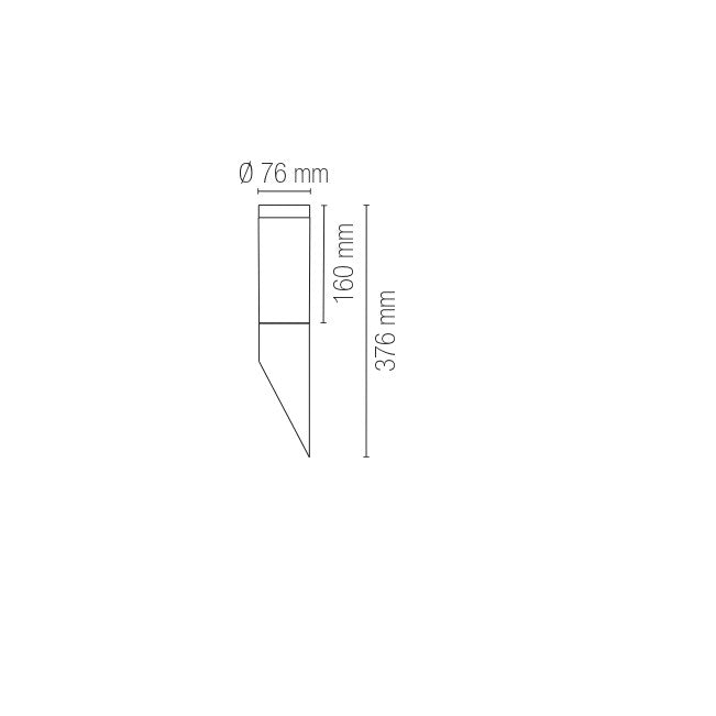 Applique paletto per esterni TOKYO - FT-FeelThe