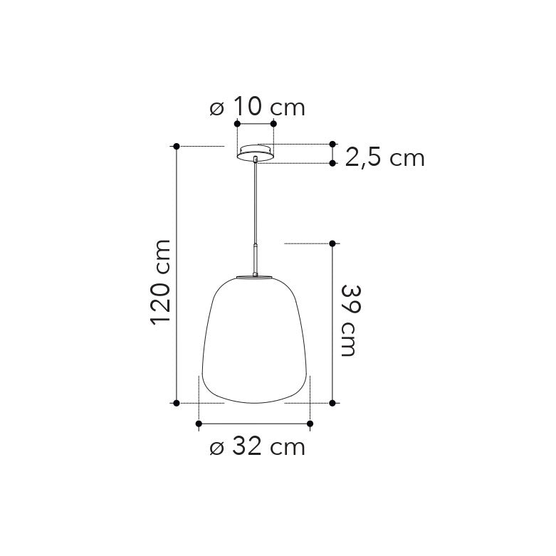 Lampadario a sospensione TOLOMEO - FT-FeelThe