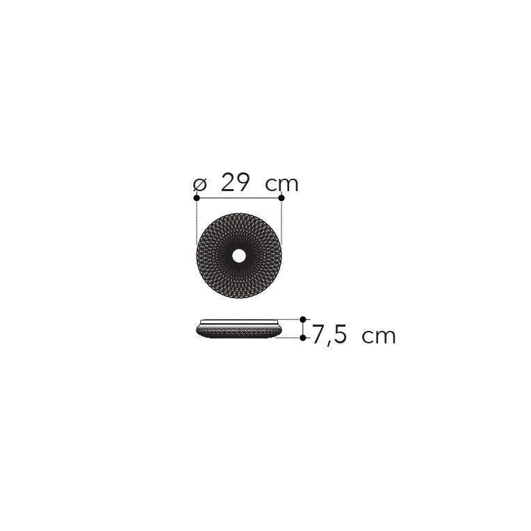 Plafoniera LED UNIKA con interruttore CCT per la personalizzazione della temperatura colore - FT-FeelThe