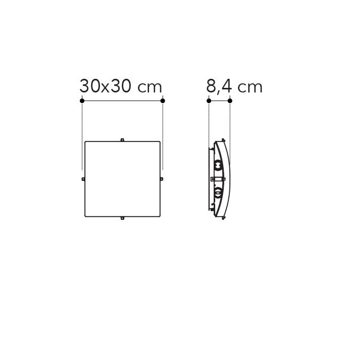Plafoniera VECTOR - FT-FeelThe