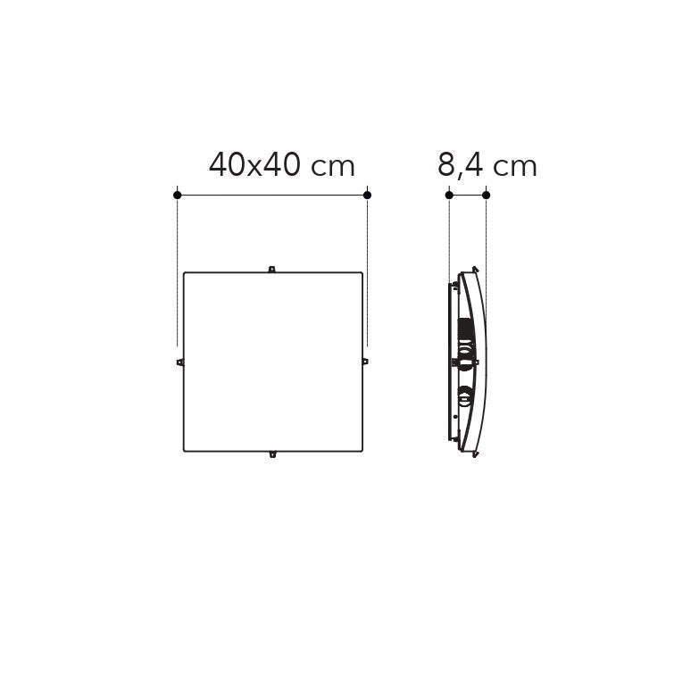 Plafoniera VECTOR - FT-FeelThe