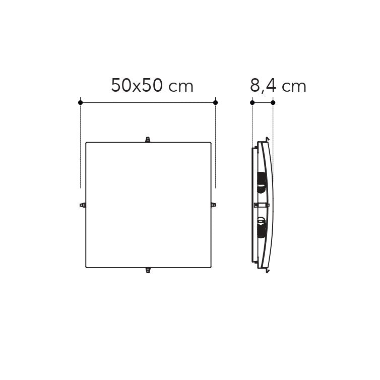 Plafoniera VECTOR - FT-FeelThe
