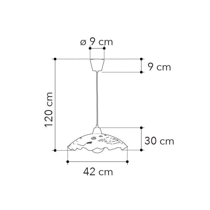 Lampadario a sospensione VICTORIA - FT-FeelThe
