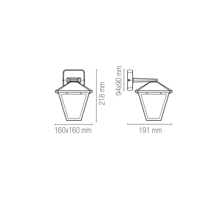 Lanterna per esterni PRISMA - FT-FeelThe