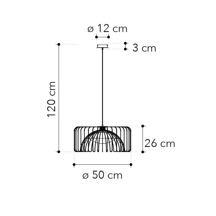 Lampadario a sospensione LED COUGAR - FT-FeelThe