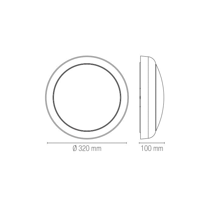 Plafoniera d'emergenza LED ETERNA - FT-FeelThe