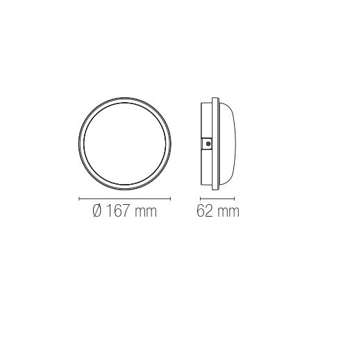 Applique LED EVER tonda - FT-FeelThe