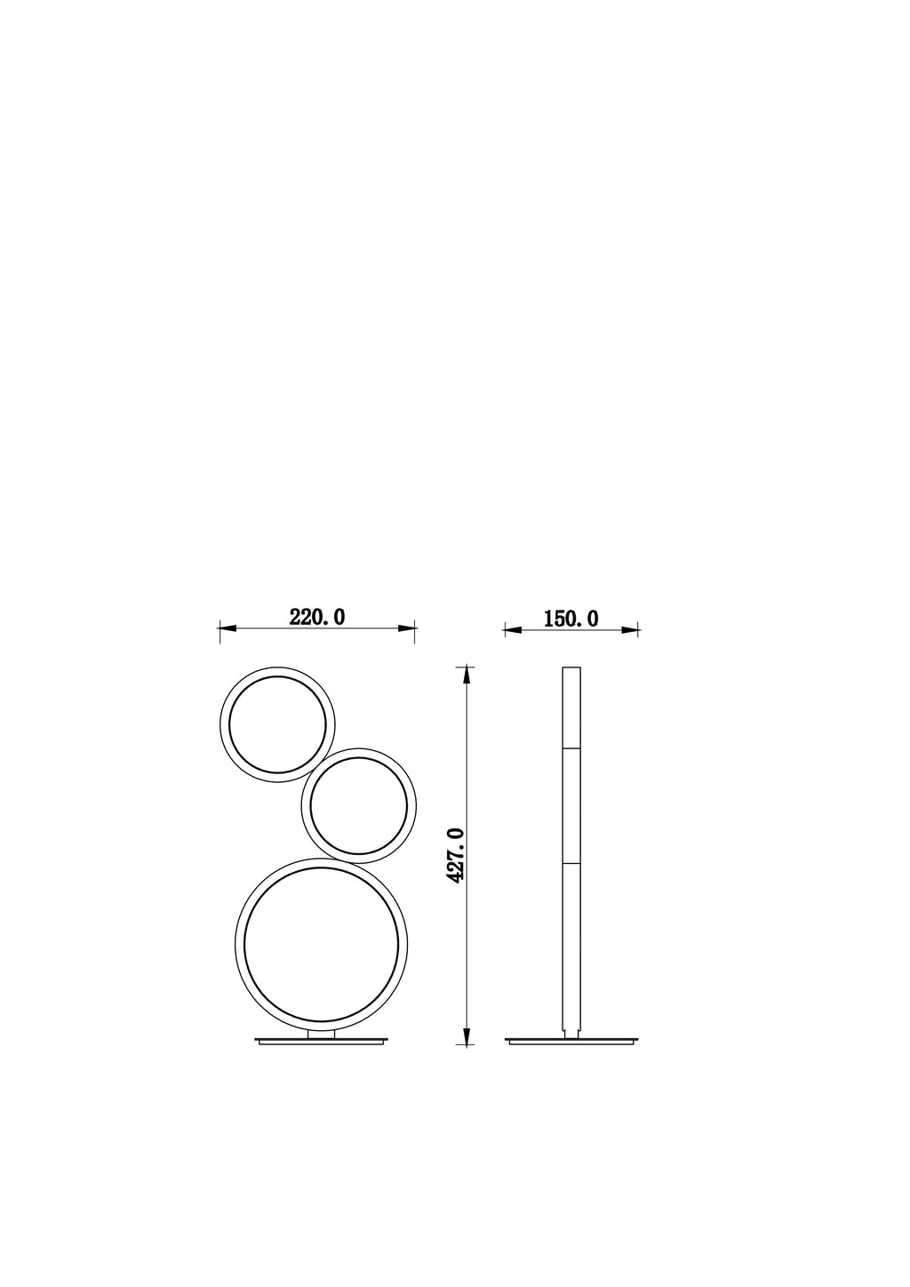 Lampada da tavolo LED FREDY - FT-FeelThe
