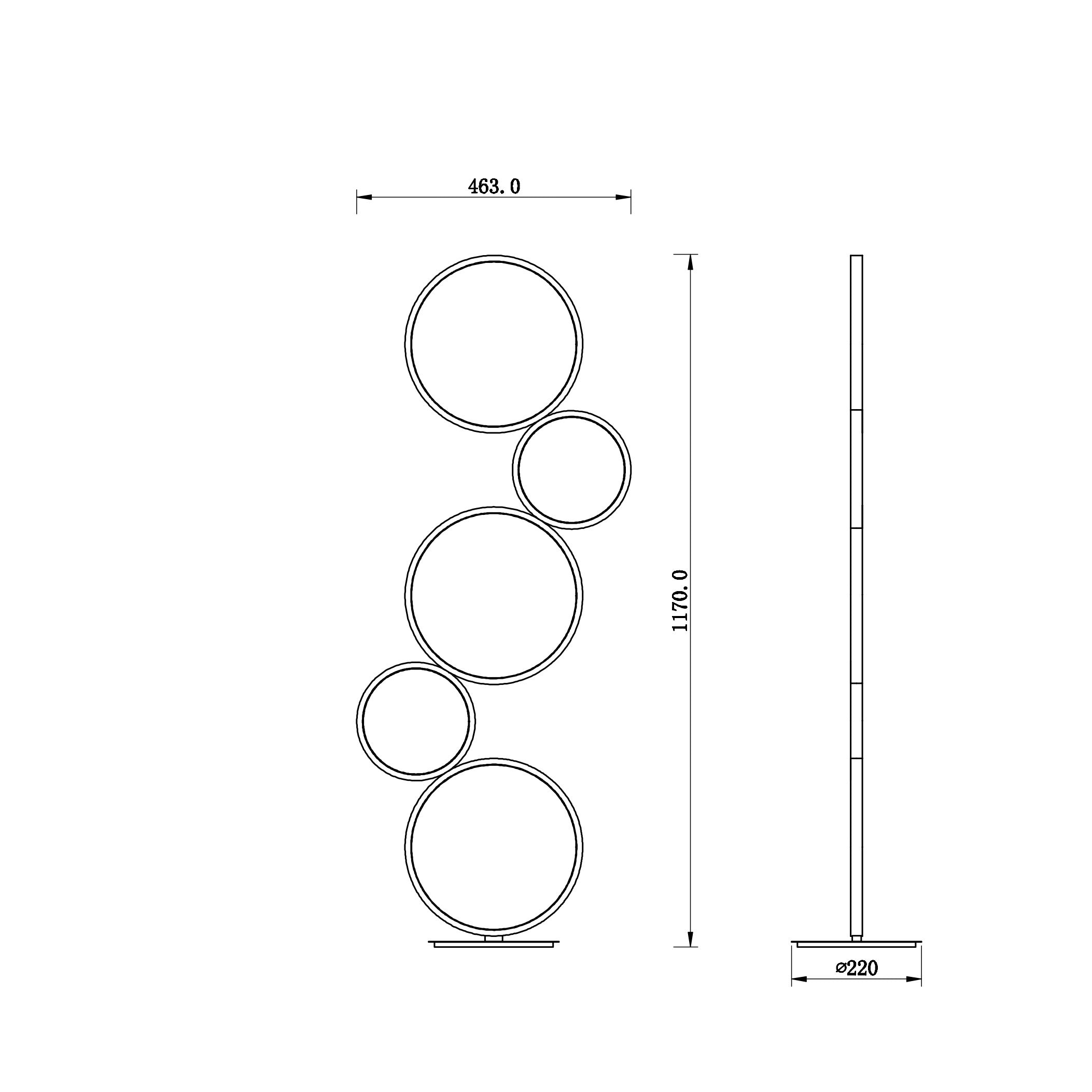 Piantana LED FREDY - FT-FeelThe