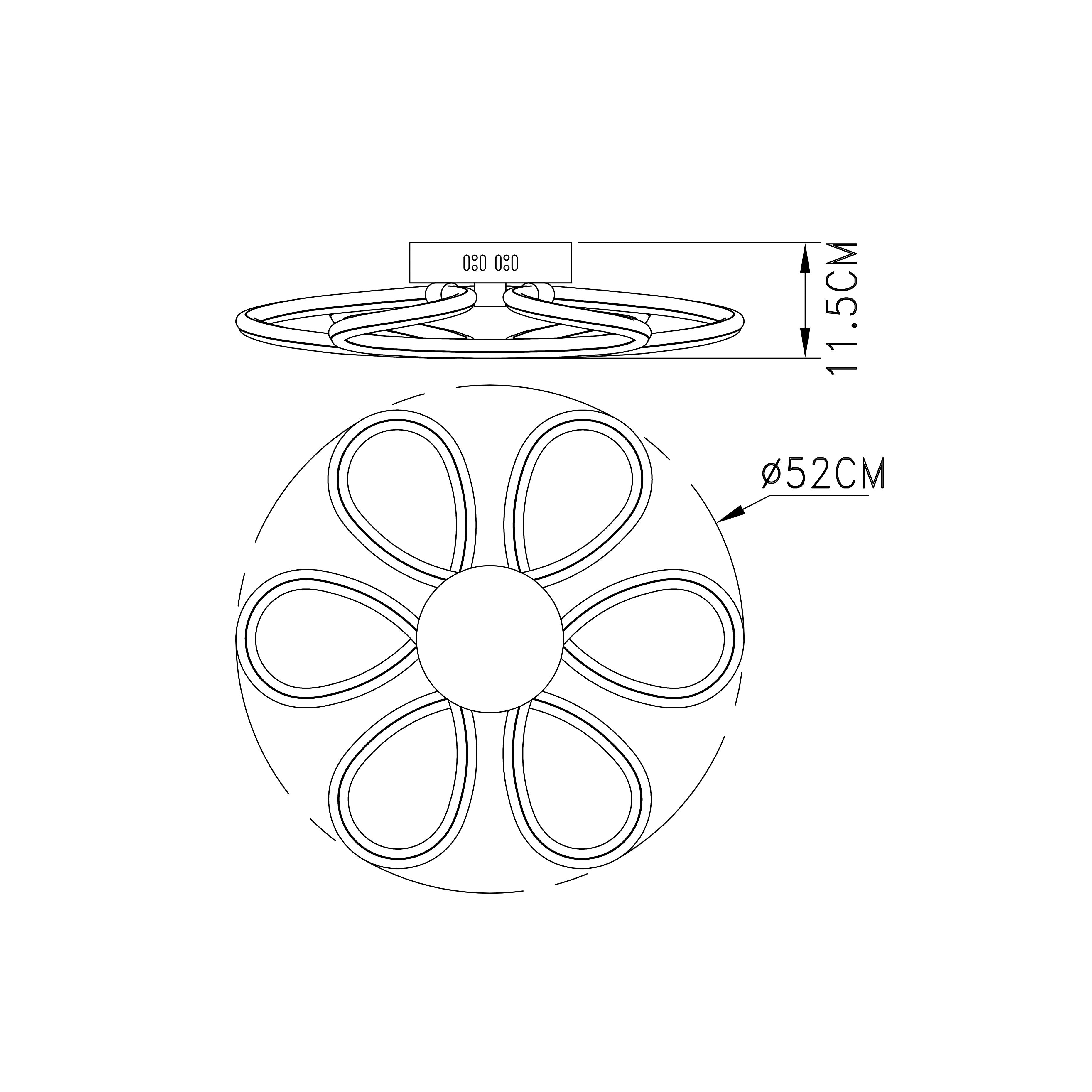 Plafoniera LED HEAVEN - FT-FeelThe