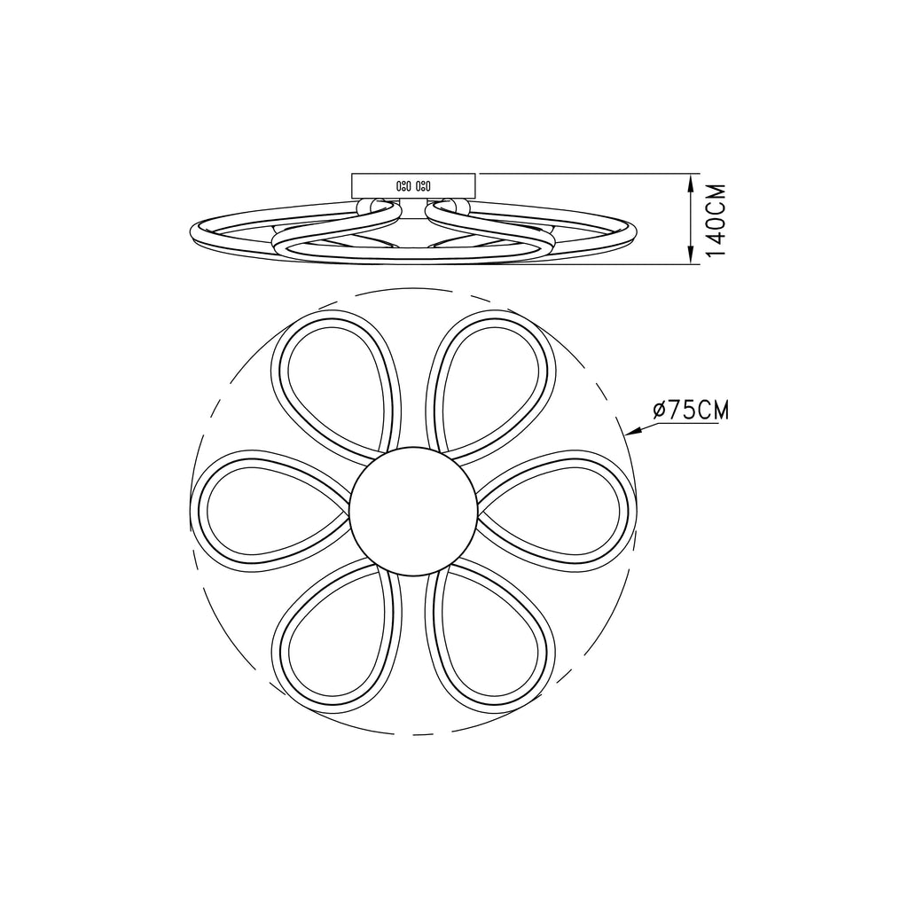 Plafoniera LED HEAVEN - FT-FeelThe