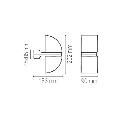 Applique per esterni IDEM - FT-FeelThe