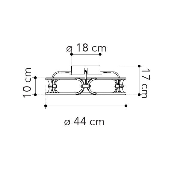 Plafoniera LED INFINITY - FT-FeelThe