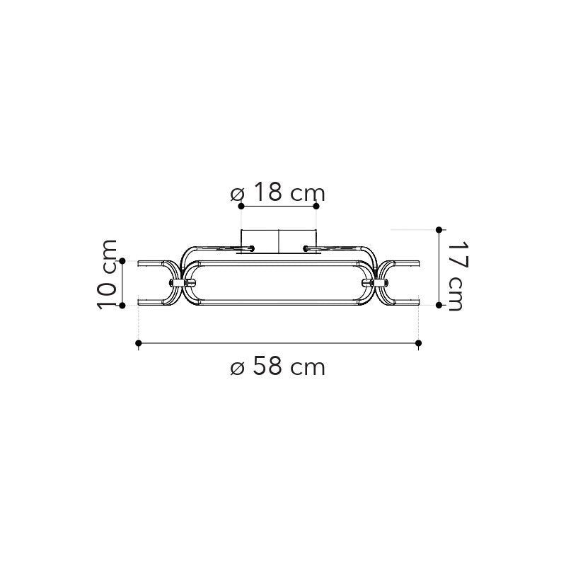 Plafoniera LED INFINITY - FT-FeelThe