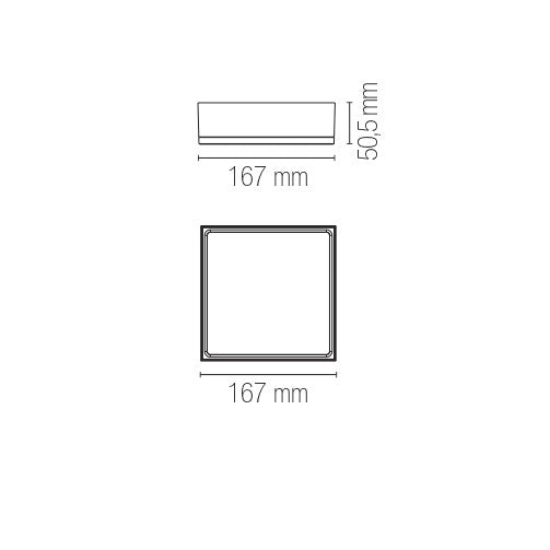Plafoniera LED KLIO 22W - FT-FeelThe