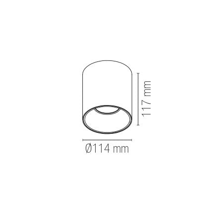 Plafoniera LED MIG anti abbagliamento - FT-FeelThe