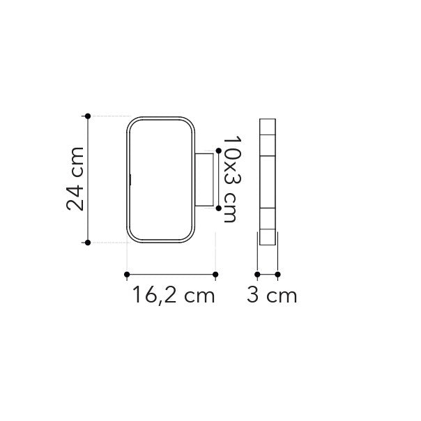 Applique LED MOKA - FT-FeelThe