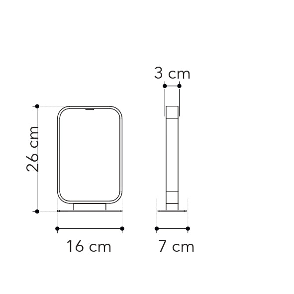 Lampada da tavolo LED MOKA - FT-FeelThe