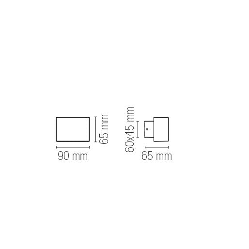Applique per esterni LED AGERA - FT-FeelThe