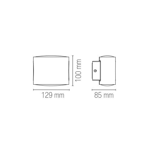 Applique per esterni BOXTER - FT-FeelThe