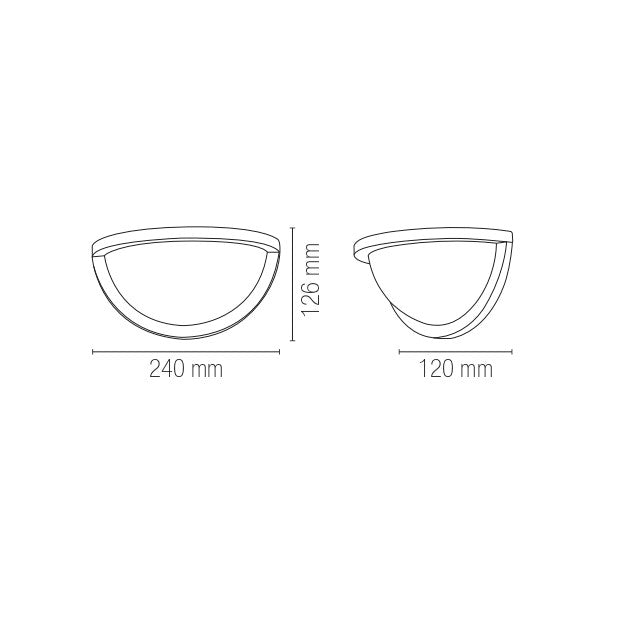 Applique per esterni LED DETROIT - FT-FeelThe