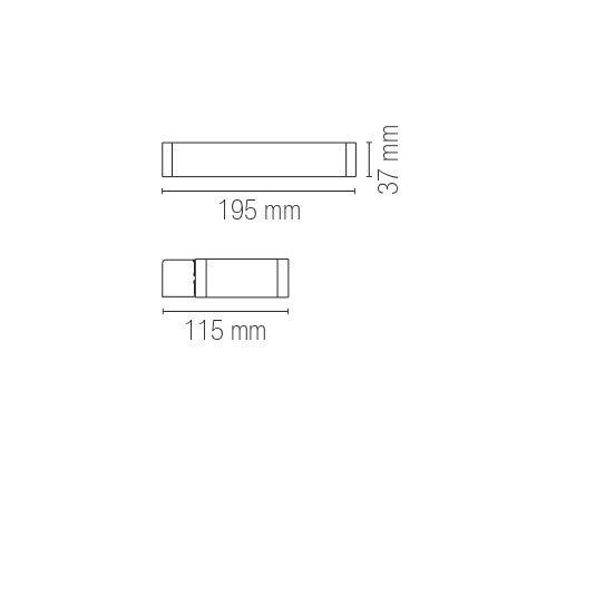 Applique LED OMEGA a luce naturale - FT-FeelThe