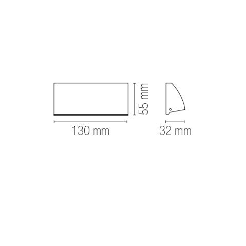 Applique segnapassi per esterni SHELBY - FT-FeelThe