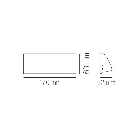 Applique segnapassi per esterni SHELBY - FT-FeelThe