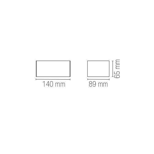Applique per esterni LED TWIN - FT-FeelThe